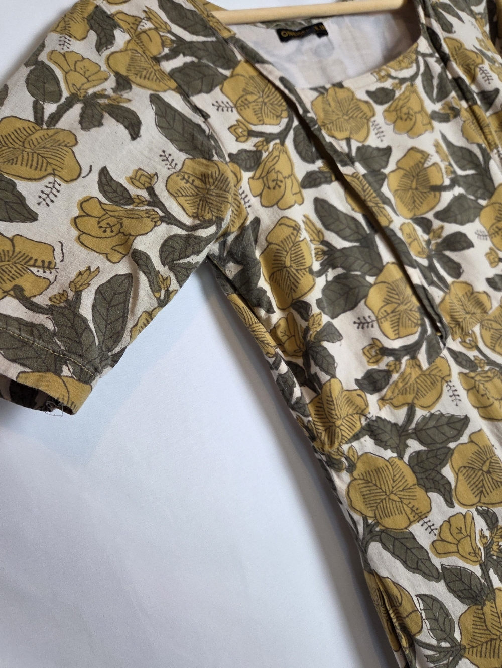 One House Cotton Floral Summer Nursing Dress - Picture 3 of 14